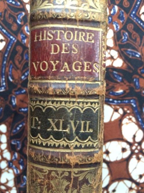 Deel uit de serie Histoire générale des voyages 1754, Antiek en Kunst, Antiek | Boeken en Bijbels, Ophalen of Verzenden
