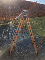 Vintage Miller houten statief driepoot filmstatief, Ophalen of Verzenden