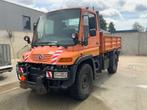 2003 Mercedes Benz Unimog U300 kipper 3-zijdig, Auto's, Vrachtwagens, Overige brandstoffen, Mercedes-Benz, Bedrijf, Te koop