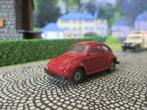 Volkswagen 1303 - Wiking VW Kever rood met rood interieur, Ophalen of Verzenden, Gebruikt, Auto, Wiking