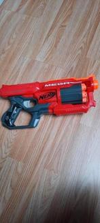 Nerf mega cycloneshock incl pijlen, Ophalen of Verzenden, Zo goed als nieuw