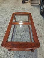 Mooie salontafel met uitneembare glazen platen, Ophalen, 100 tot 150 cm, 50 tot 100 cm, Zo goed als nieuw