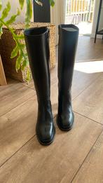 Bobbies zwarte hoge leren laarzen, Kleding | Dames, Schoenen, Ophalen, Hoge laarzen, Zwart, Nieuw