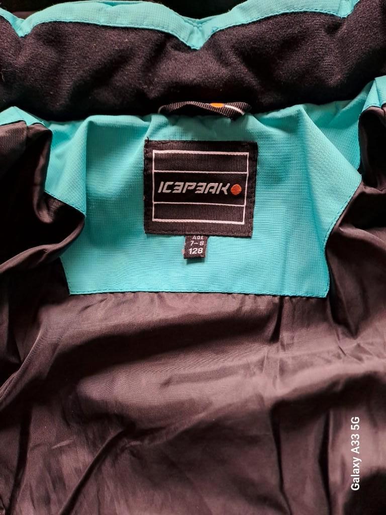 ski jas meisjes, maat 128 (7/8 y), ICEPEAK, Kinderen en Baby's, Kinderkleding | Maat 128, Gebruikt, Meisje, Ophalen of Verzenden