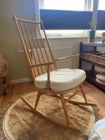 Mooie Retro schommelstoel, Huis en Inrichting, Stoelen, Ophalen, Gebruikt, Bruin, Eén