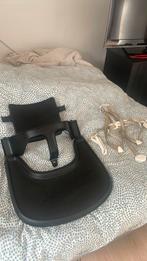 Stokke kinderset playtray en riempjes, Ophalen of Verzenden, Gebruikt, Meegroeistoel, Stoelverkleiner