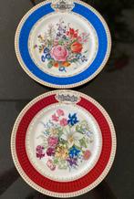 Limoges SNHF porseleinen wandborden 2 stuks -vintage-, Antiek en Kunst, Antiek | Wandborden en Tegels, Ophalen of Verzenden