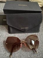 Mooie Dolce & Gabbana zonnebril bruin met goud, Overige merken, Zonnebril, Bruin, Ophalen of Verzenden