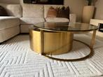 Originele Richmond Interiors 2-delige salontafel, Huis en Inrichting, Tafels | Salontafels, Ophalen, Rond, Zo goed als nieuw, Minder dan 50 cm