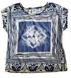 T-shirt Mondi, tie dye patroon, vintage, maat 40/42, Blauw, Mondi, Maat 42/44 (L), Ophalen of Verzenden