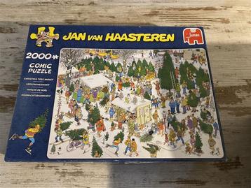 Jan van haasteren - kerstbomenmarkt 2000 stuks [s310] beschikbaar voor biedingen