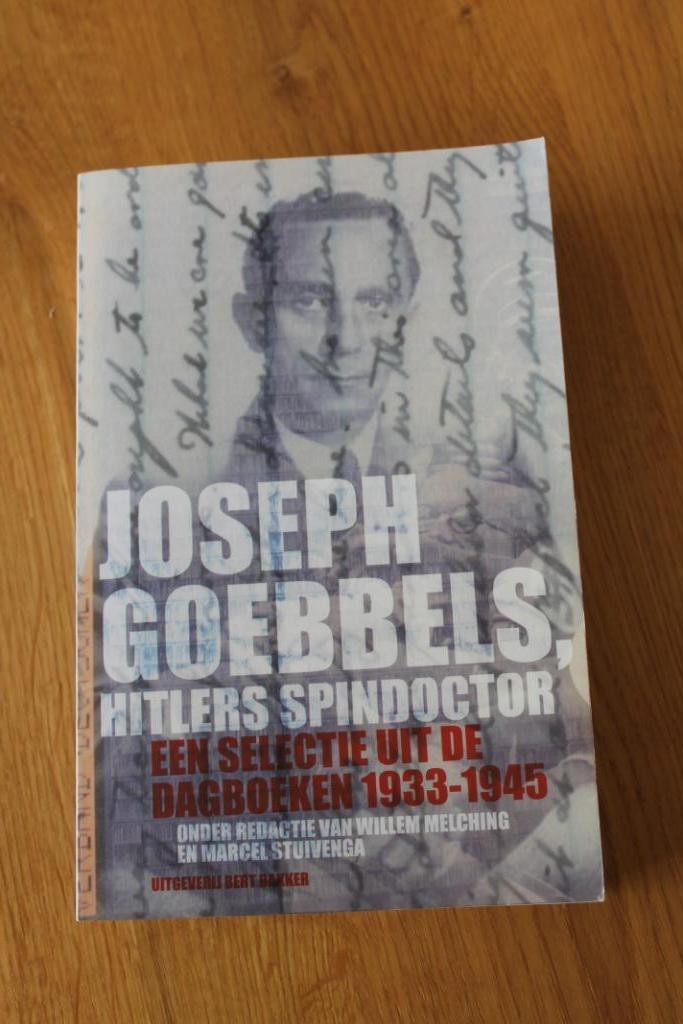Joseph Goebbels Hitlers spindoctor / Tweede Wereldoorlog, Boeken, Oorlog en Militair, Zo goed als nieuw, Overige onderwerpen, Tweede Wereldoorlog