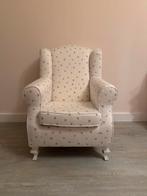 Schattig kinderfauteuiltje wit met stippen - Nieuwstaat!, Huis en Inrichting, Fauteuils, Ophalen, Minder dan 50 cm, Minder dan 75 cm