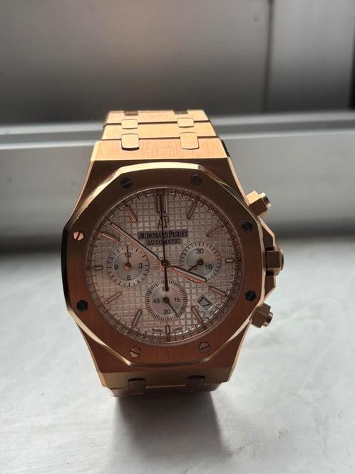 Audemars Piguet Royal Oak Chronograph, Sieraden, Tassen en Uiterlijk, Horloges | Heren, Zo goed als nieuw, Overige merken, Overige materialen