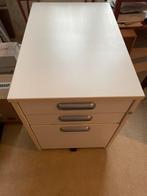 Ladeblok op wielen met 2 lades en 1 lade met hangmappen, Ophalen, Zo goed als nieuw, 3 of 4 laden, Minder dan 100 cm