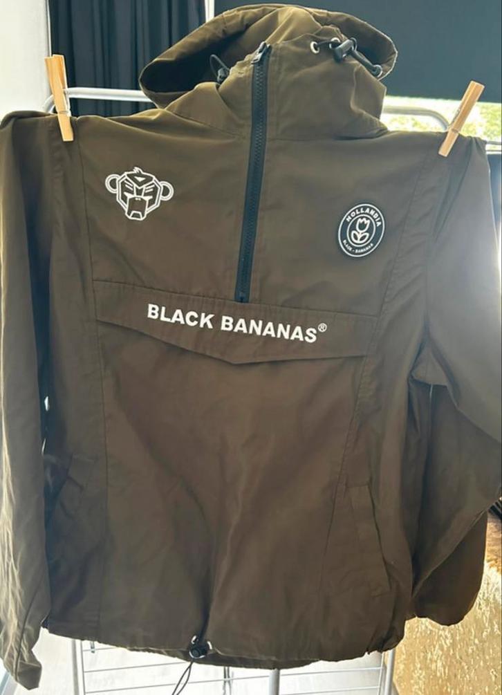 Black bananas anorak maat L, Kleding | Heren, Jassen | Zomer, Nieuw, Maat 52/54 (L), Groen, Ophalen of Verzenden
