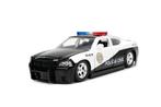 Dodge Charger Policia Civil Fast Five 1:24 zwart/wit, Nieuw, Jada, Ophalen of Verzenden, Auto