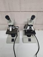 Microscopen van micromaster zie foto's en informatie, Ophalen, Gebruikt, Minder dan 400x, Biologische microscoop