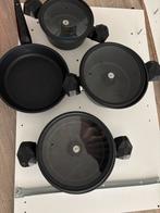 Karaca Biodiamond Pannenset, Ophalen, 4 kookzones, Zo goed als nieuw, Gas