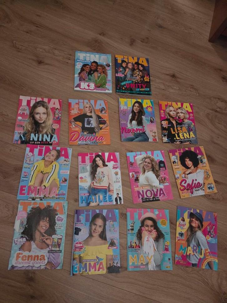 Tina Tijdschriften Lot - Diverse Covers, Boeken, Tijdschriften en Kranten, Gelezen, Damesbladen, Ophalen of Verzenden