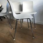 Set 4 Vitra HAL stoel chair Jasper Morrison creme wit, Ophalen, Wit, Nvt, Eén