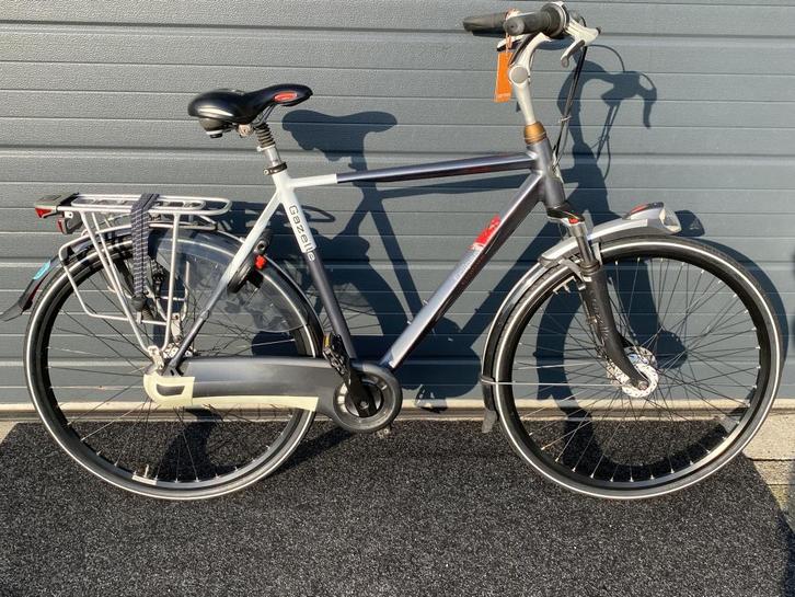 gazelle eclipse 8vers H57cm, Fietsen en Brommers, Fietsen | Heren | Herenfietsen, Gebruikt, Gazelle, 57 tot 61 cm, Versnellingen