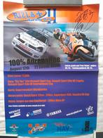 Vintage poster Rizla Racing Day 2001 met echte handtekening, Ophalen of Verzenden, Zo goed als nieuw, Motoren