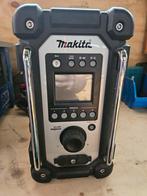 Makita DMR107 Bouwradio - Zonder Accu, Audio, Tv en Foto, Ophalen of Verzenden, Gebruikt, Bouwradio