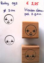Baby 092 Houten stempel, Hobby en Vrije tijd, Stempelen, Ophalen of Verzenden, Zo goed als nieuw, Houten stempel