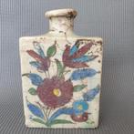 Antieke ca. 19e-eeuwse Parzaanse fles - vaas, Iznik Qajar, Antiek en Kunst, Antiek | Keramiek en Aardewerk, Ophalen of Verzenden