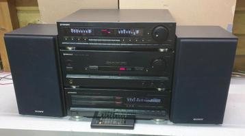 Pioneer set versterker, cd speler, equalizer, sony speakers beschikbaar voor biedingen