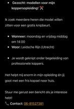 Modellen gezocht ! ( Heren ), Drie personen of meer, Kortingsbon