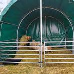 Mobiele schuilstal, weidetent voor klein vee: Schaap Alpaca, Stalling, 2 of 3 paarden of pony's
