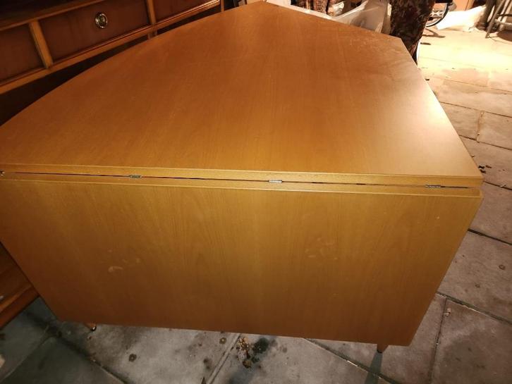 Tafel, Huis en Inrichting, Tafels | Eettafels, Gebruikt, 50 tot 100 cm, 200 cm of meer, Vijf personen of meer, Overige vormen