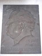 Dr. Abraham Kuyper eenzijdige bronzen plaquette, Antiek en Kunst, Ophalen of Verzenden, Brons