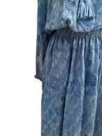 Sissel Edelbo maxi jurk M, Maat 38/40 (M), Blauw, Ophalen of Verzenden, Zo goed als nieuw