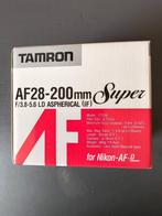 Tamron AF28-200mm Super, Audio, Tv en Foto, Fotografie | Lenzen en Objectieven, Ophalen of Verzenden, Gebruikt, Telelens, Zoom