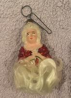 Antieke kerstbal - Madame de Pompadour, Ophalen of Verzenden, Gebruikt