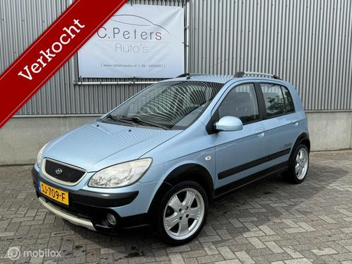 Hyundai Getz VERKOCHT 1.4i Cross 2007 / Stuurbekrachtiging /, Auto's, Hyundai, Bedrijf, Getz, ABS, Airbags, Airconditioning, Alarm