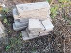 Opsluitbanden reststukken, straatbanden 20 bij 10 cm., Tuin en Terras, Tegels en Klinkers, Ophalen, Gebruikt, Overige typen, Minder dan 5 m²