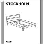 IKEA STOCKHOLM 2-persoonsbed 160cm, Ophalen, Gebruikt, Bruin, Tweepersoons