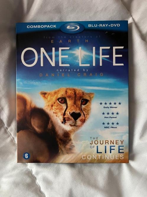 One life blu-ray + dvd ( Earth serie), Cd's en Dvd's, Blu-ray, Zo goed als nieuw, Documentaire en Educatief, Ophalen of Verzenden