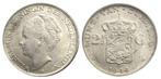 Schitterende UNC zilveren rijksdaalder 1944 Curaçao, Verzenden, Zilver, Koningin Wilhelmina, Losse munt