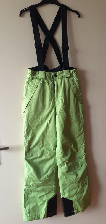 Groene skibroek maat 146-152 beschikbaar voor biedingen