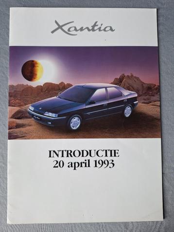 Verkoopinstructie CITROEN XANTIA Introductie 1993 - NL. beschikbaar voor biedingen