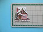 ky026a KERST / huisje, Verzenden, Nieuw, Kerst, Knipvel