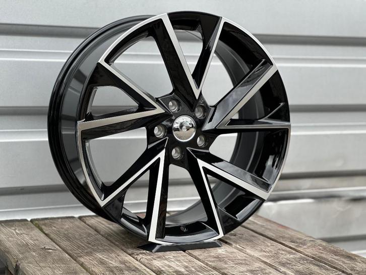 19" SKODA RS Look Sportvelgen SKODA OCTAVIA KODIAQ KAROQ VW, Auto-onderdelen, Banden en Velgen, Velg(en), Zomerbanden, 18 inch