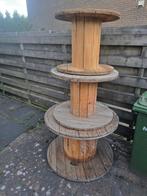 Haspels 70 80 en 90 cm diameter hout, Ophalen, Gebruikt, Rond, Hout