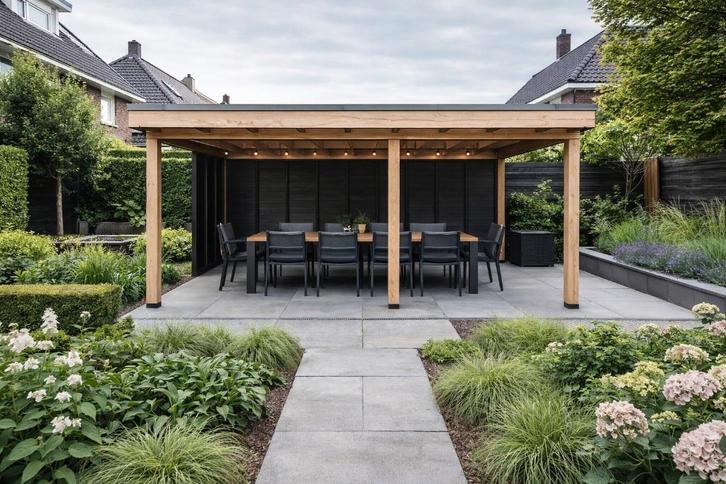 Douglas constructie compleet bouwpakket., Doe-het-zelf en Verbouw, Platen en Panelen, Nieuw, Hout, Verzenden