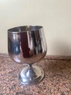 Cognac beker zwaar verzilverd 90, Ophalen of Verzenden, Zilver